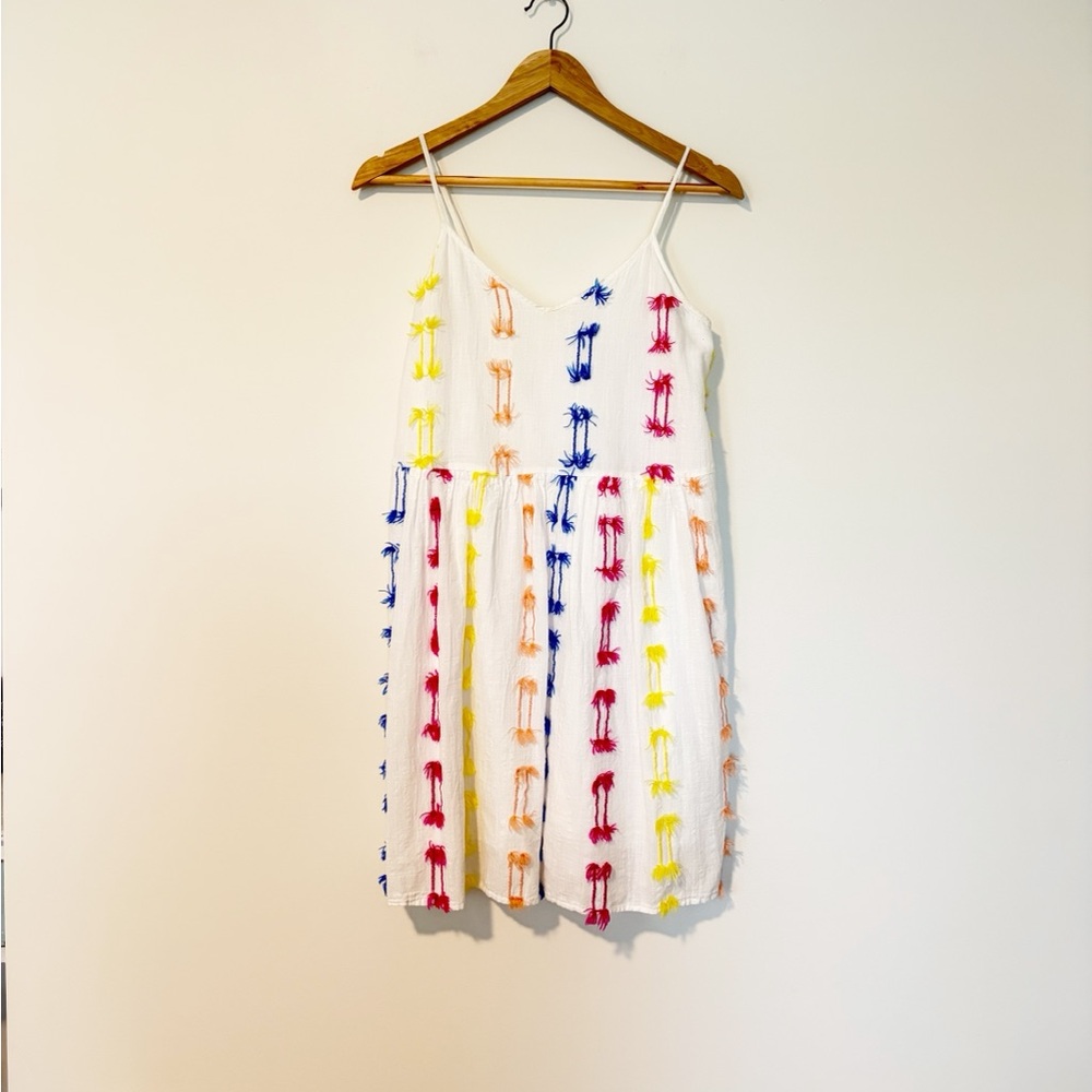 Lou & Grey White Fringe Cami Dress - Picture 2 of 8